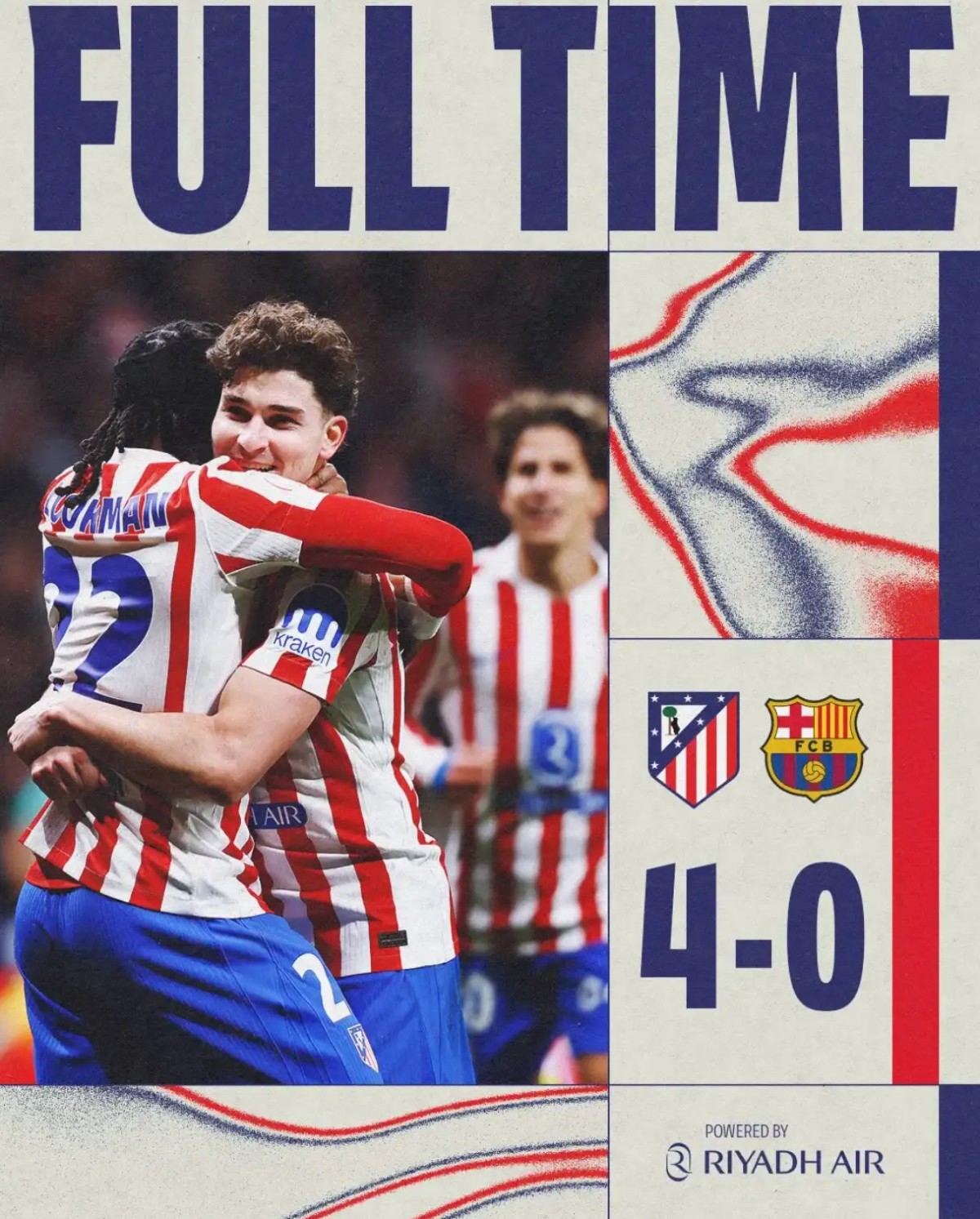 国王杯半决赛马竞4-0巴萨，创近73年耻辱纪录！